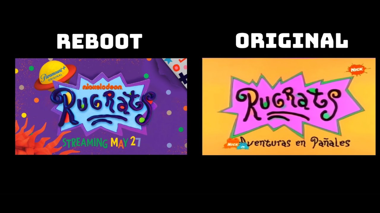 Rugrats intro COMPARISON!!!! (1991 Original/2021 Reboot!!)