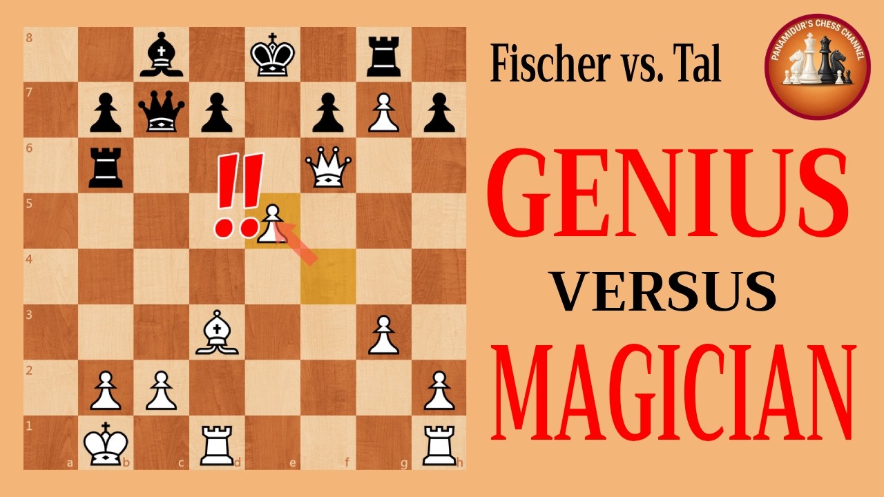 Fischer Punished Tal’s Opening With a Queen Sacrifice