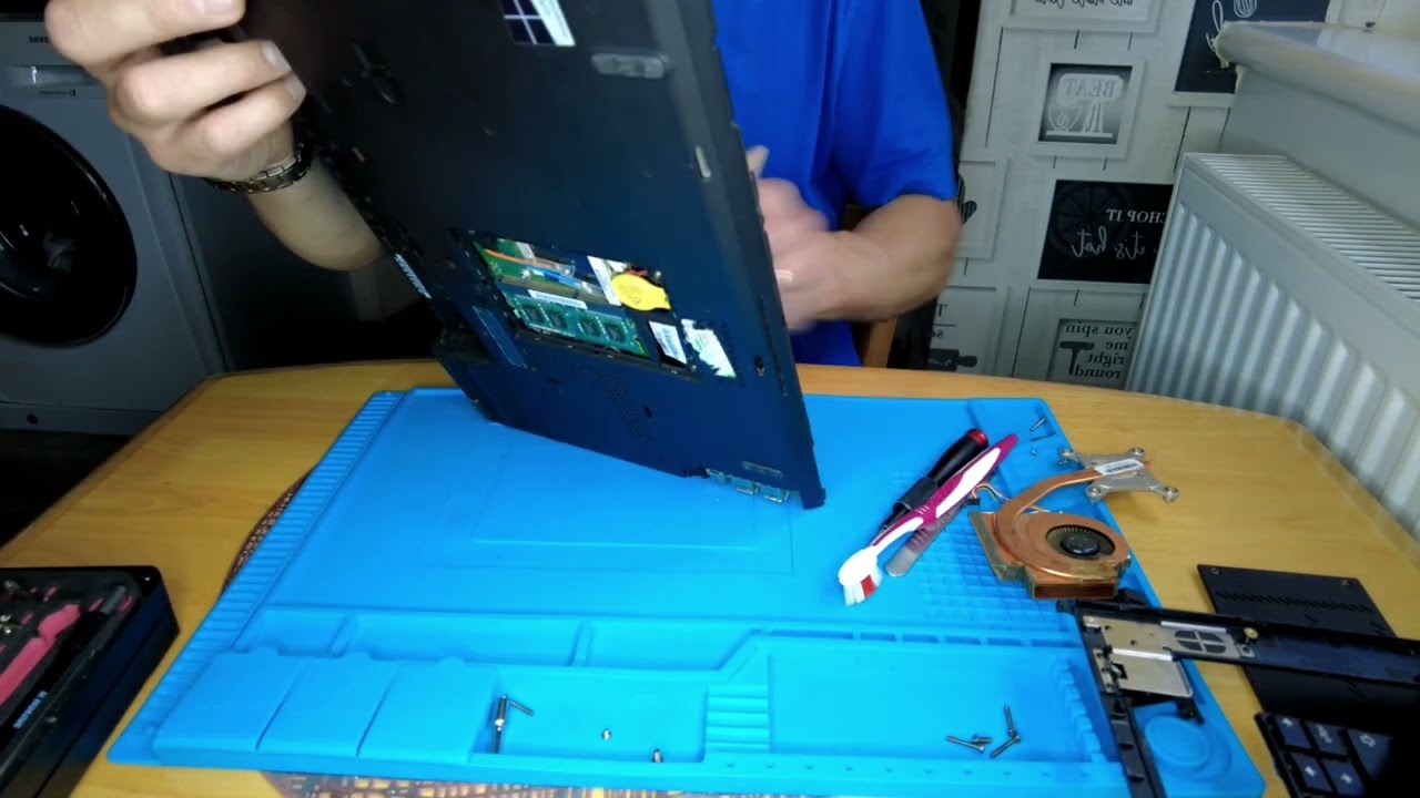 Lenovo ThinkPad T430 czyszczenie układu chłodzenia 👍