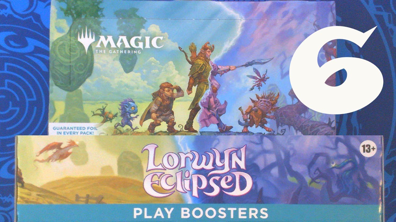 Play Booster Box 6 - Lorwyn Eclipsed [ECL] Magic the Gathering #mtgecl