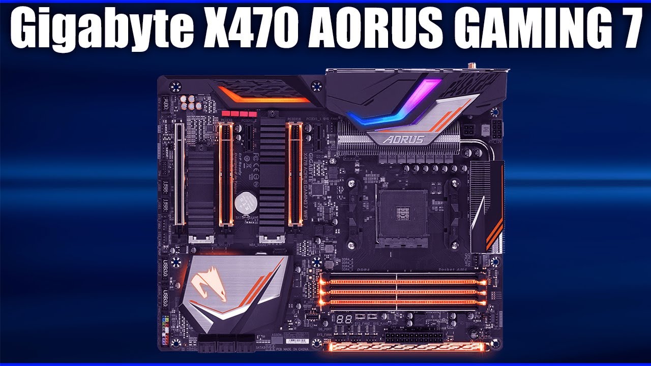 Материнская плата Gigabyte X470 AORUS GAMING 7 WIFI