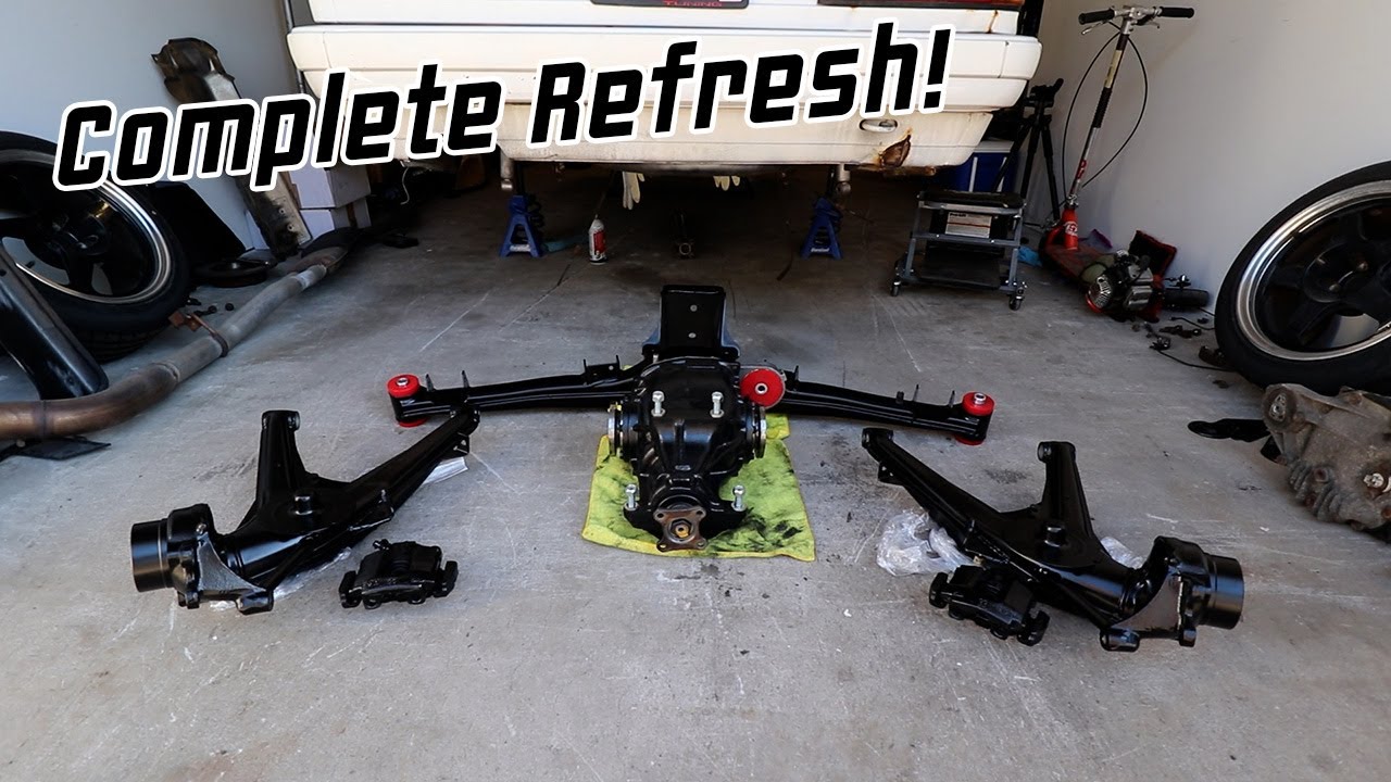 Complete rear end rebuild on my 30 year old BMW! + Limited slip differential