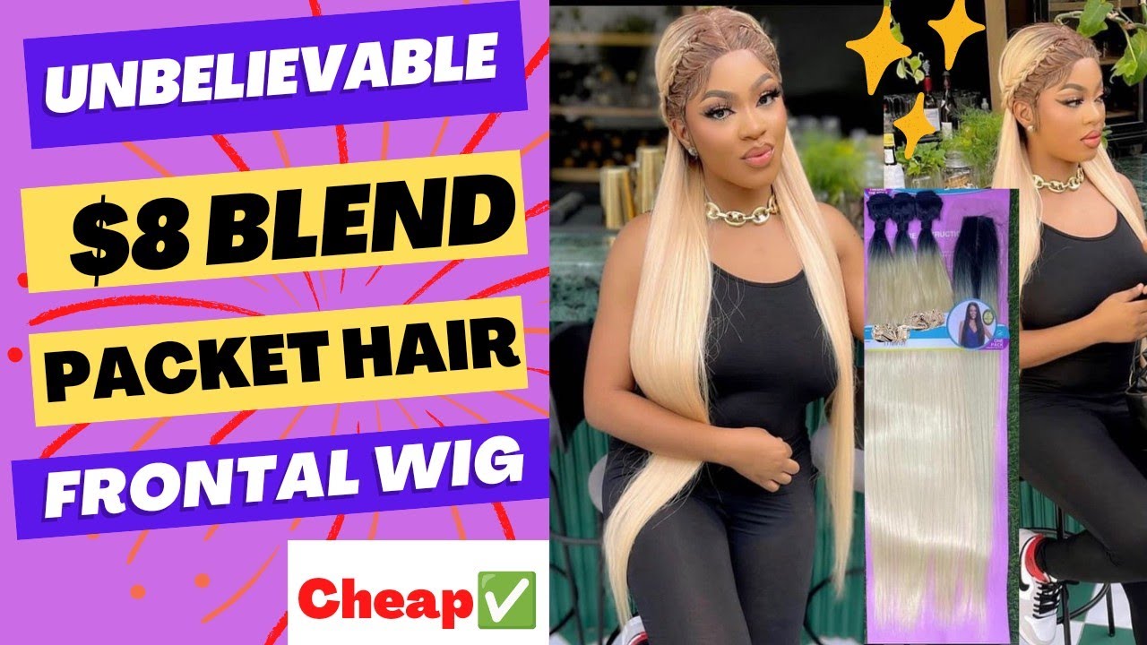 Revealing BEST Selling Packet Blend Hairs for Straight Wigs| Cheap✨ #bonestraighthair