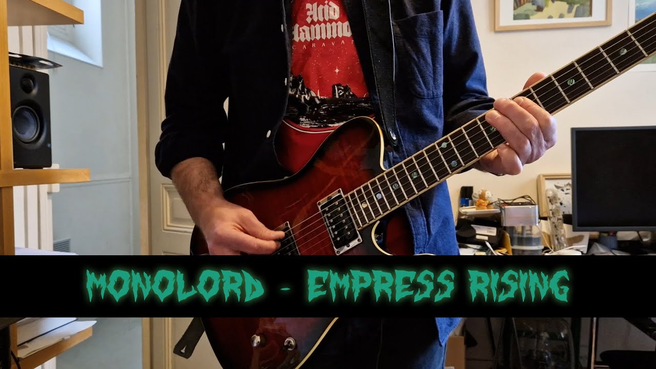 Monolord - Empress Rising - guitar and bass cover