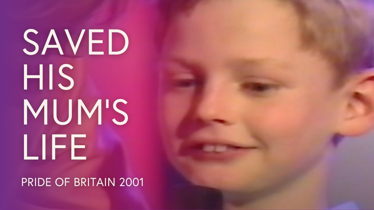 Jamie Baxter: A Young Hero Saves His Mum During a Life-Threatening Crisis | Pride of Britain 2001