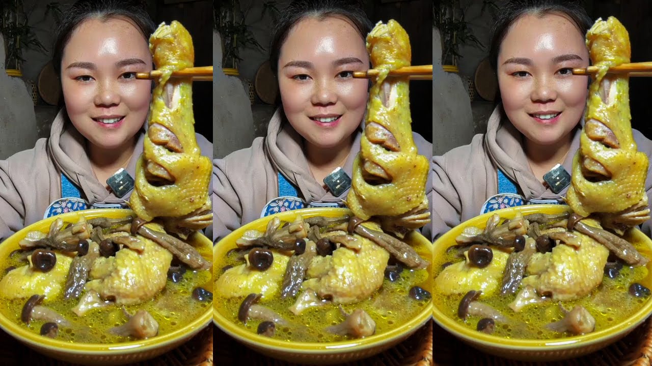 Let&rsquo;s Eat Show | Satisfying Eating Home-Cooked Chicken Soup So Delicious
