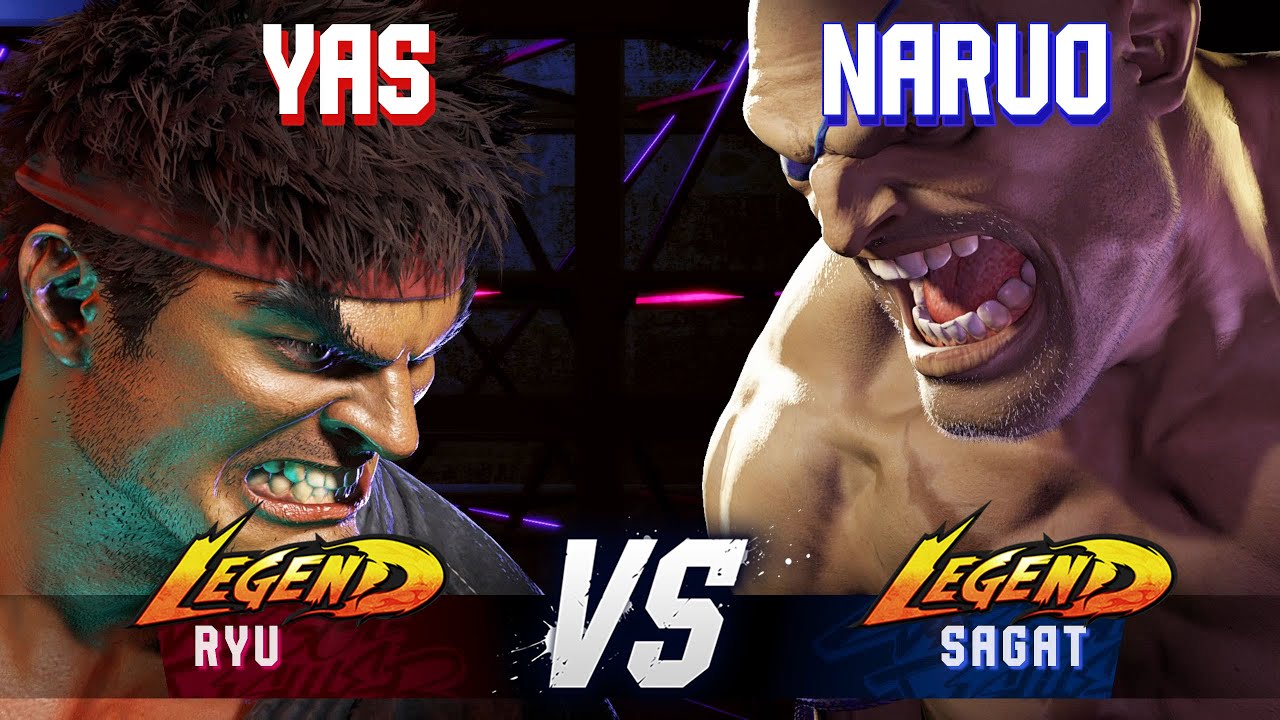 SF6 ▰ YAS (Ryu) vs NARUO (Sagat) ▰ High Level Gameplay