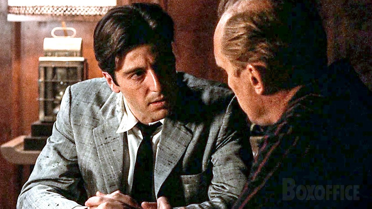マイケル・コルレオーネがトム・ヘイゲンをドンに任命する | ゴッドファーザーPARTII | 映画シーン