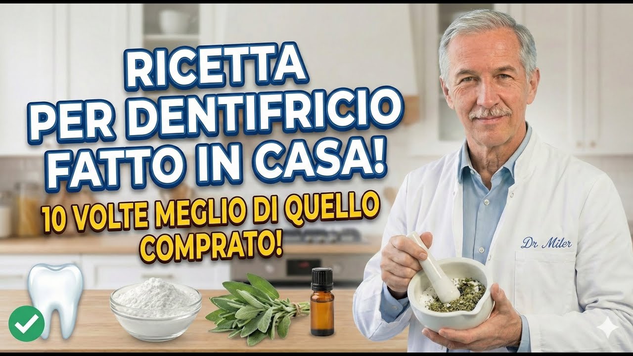 La migliore ricetta di dentifricio per tutti i giorni!