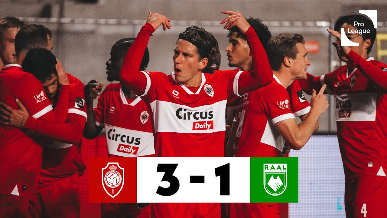 HIGHLIGHTS I R ANTWERP FC 3-1 RAAL LA LOUVI&Egrave;RE I #JPL MD14 I 2025-2026
