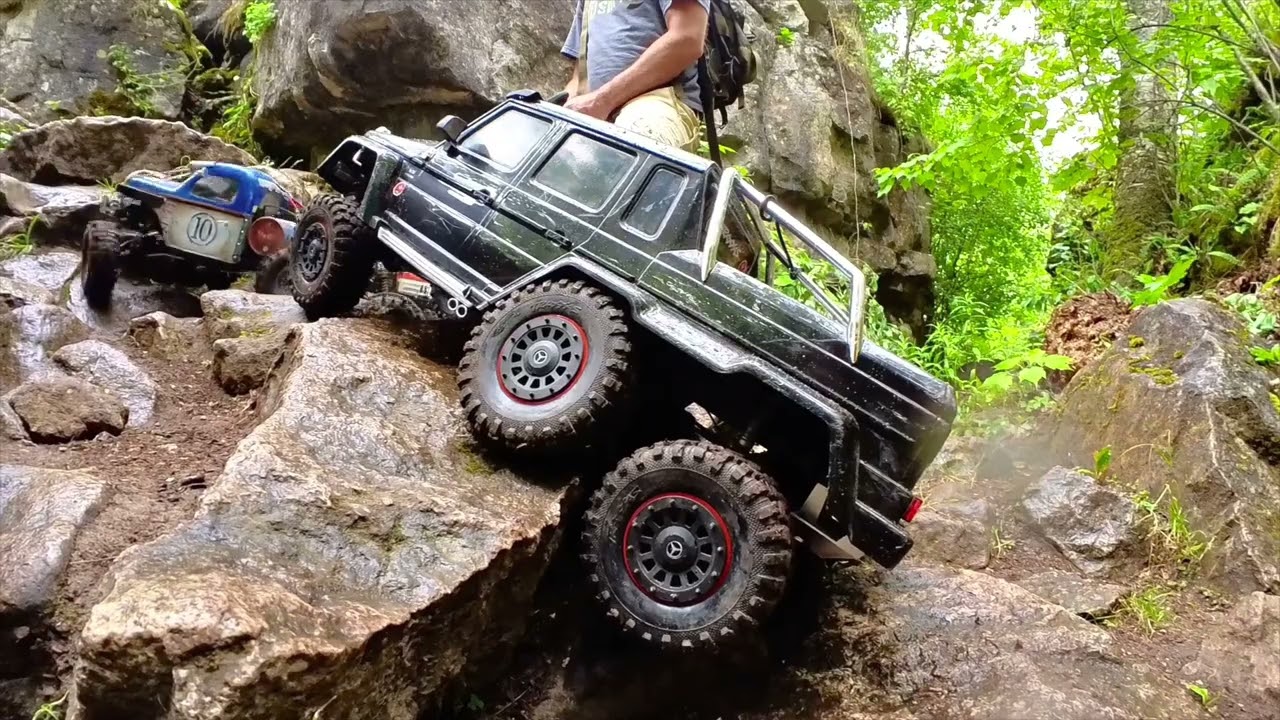 Traxxas TRX6 & Gspeed 6x6 take on Silvercreek.