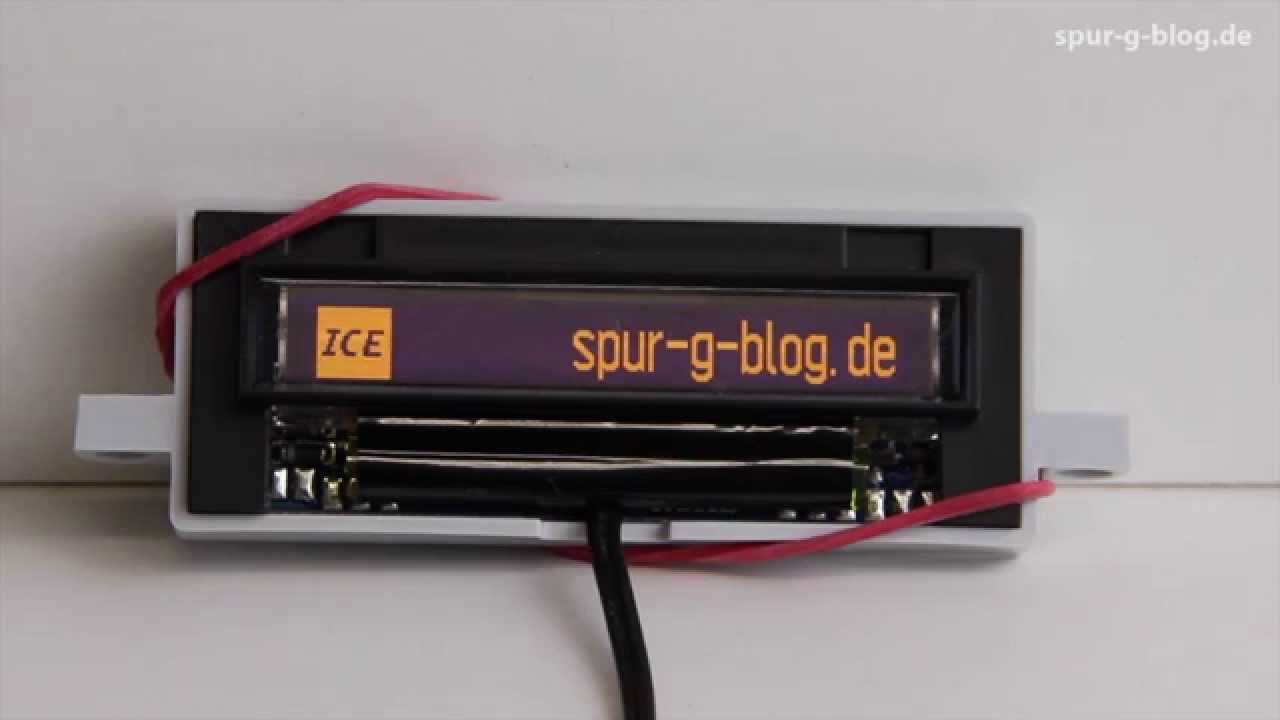 Spur-G-Blog: Massoth Zug-Ziel-Display