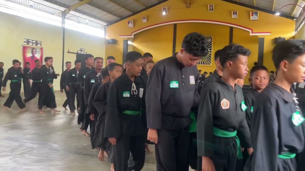  Psht siswa sabuk hijau cabang lampung barat