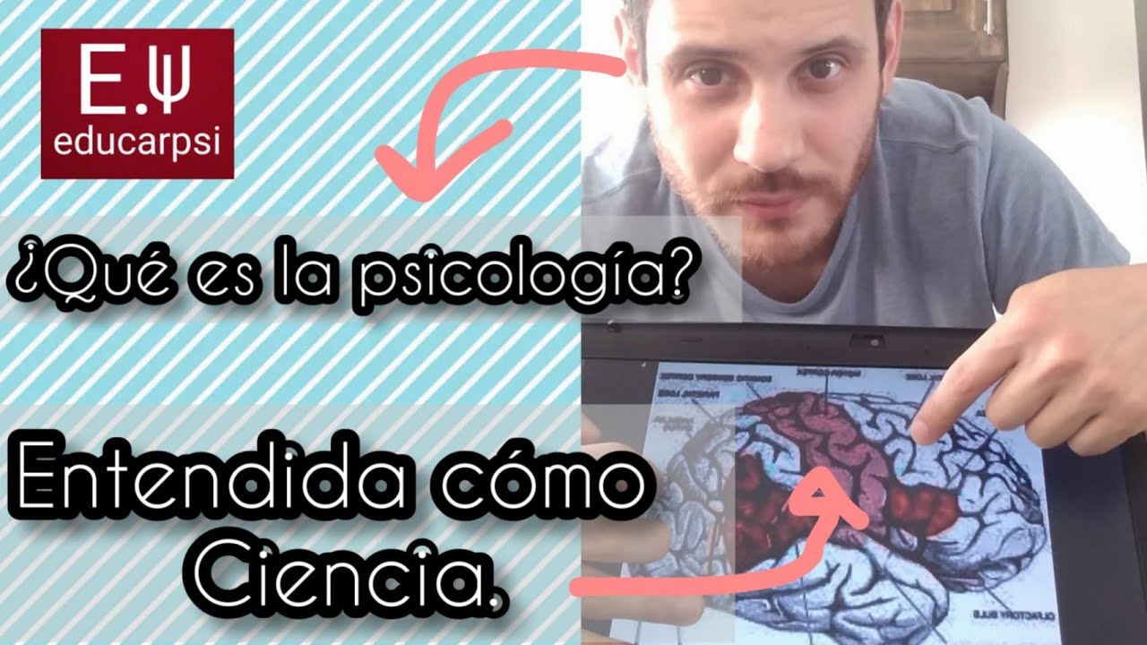 ¿QUÉ ES LA PSICOLOGÍA? cómo ciencia. Definición y alcance.