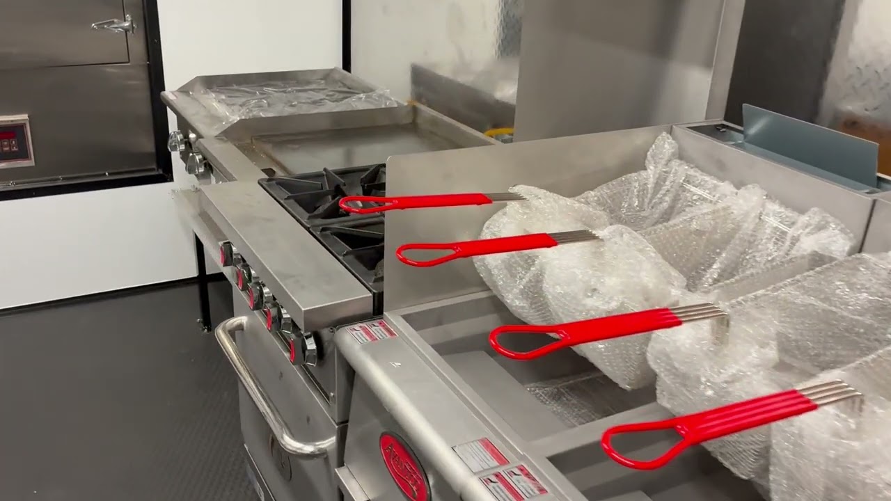 Smoker Trailer Interior