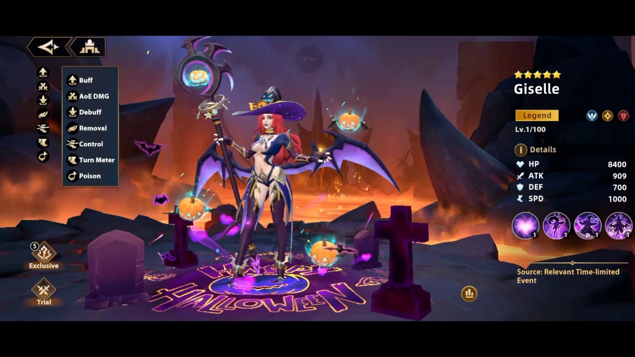 Infinite MagicRaid - Summoning for LTE Hero Giselle