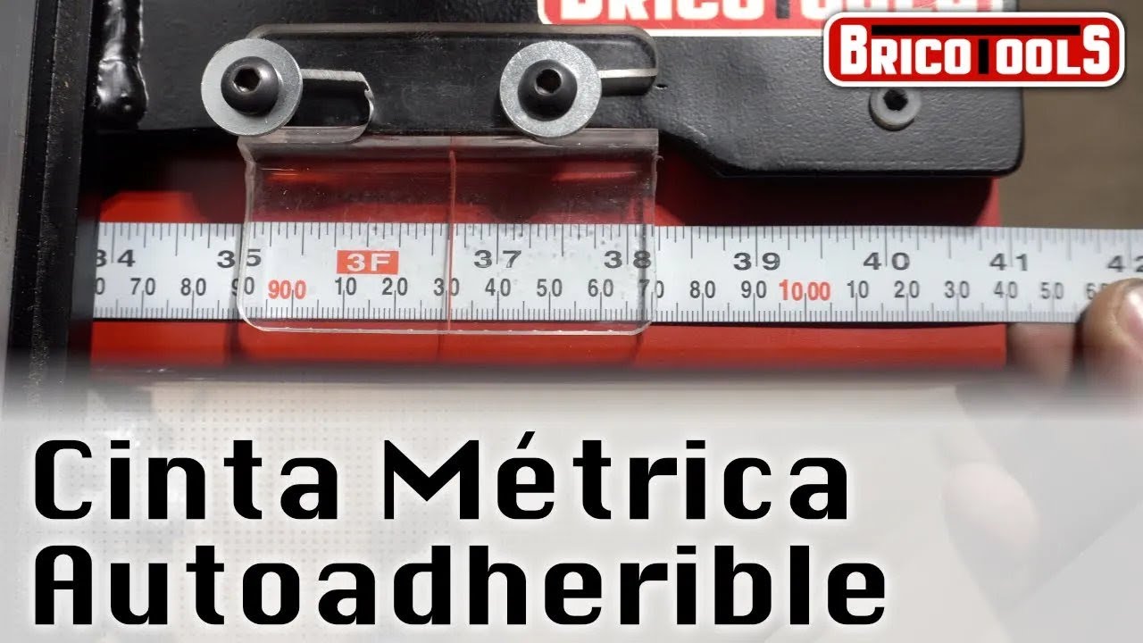 Cinta m&eacute;trica AUTOADHERIBLE 📏 || Bricotools