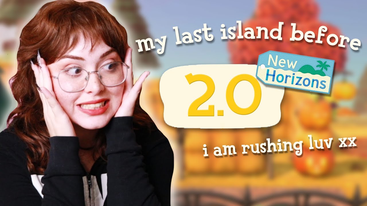 I didn't finish this Animal Crossing island in time...