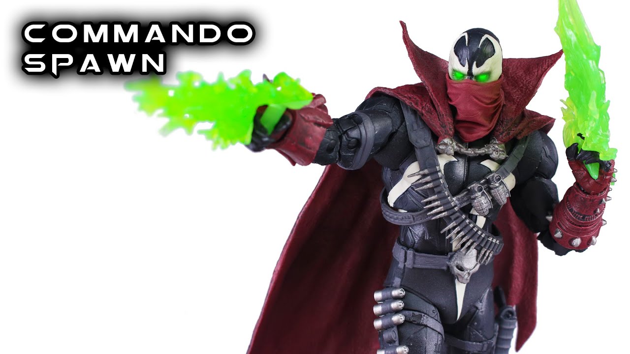 McFarlane Toys COMMANDO SPAWN Mortal Kombat 11 Action Figure Review