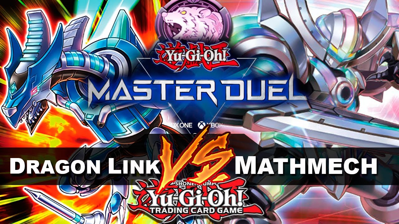 Master Duel S38: Dragon Link Vs Mathmech | Esqueceram de banir o redondo no MD