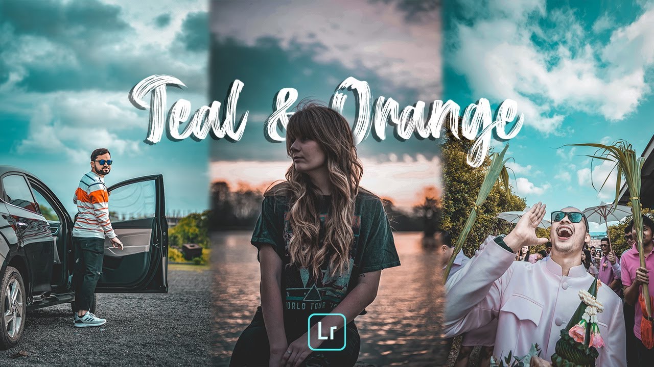 Teal & Orange Lightroom Mobile Presets | Teal & Orange Presets | Aqua Presets