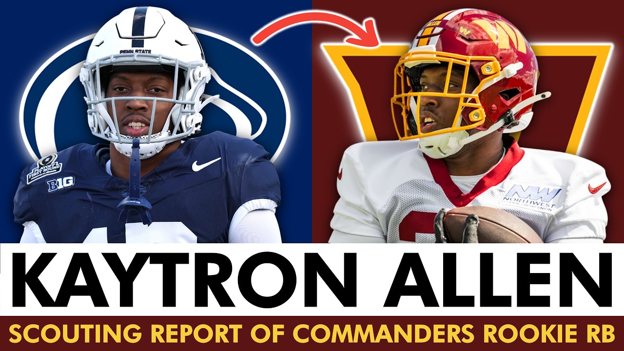 THIS Is Why The Washington Commanders Drafted RB Kaytron Allen | Player Profile + Scouting Report