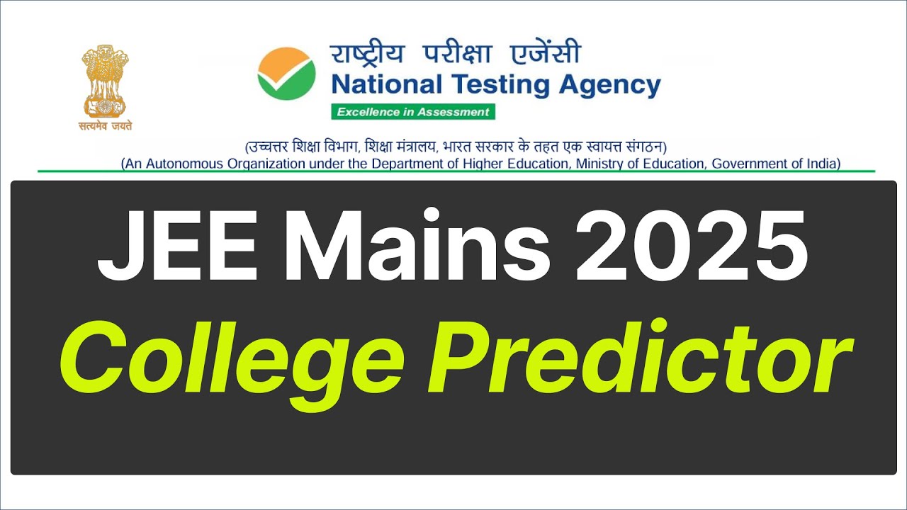 JEE Mains 2025 College Predictor | JEE Mains cutoff | NIT cutoff | GFTI cutoff | IIIT cutoff
