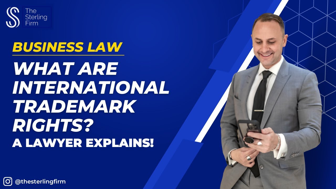 WHAT ARE INTERNATIONAL TRADEMARK RIGHTS? INTERNATIONAL TRADEMARK LAW | &copy;&trade;️ INTELLECTUAL PROPERTY
