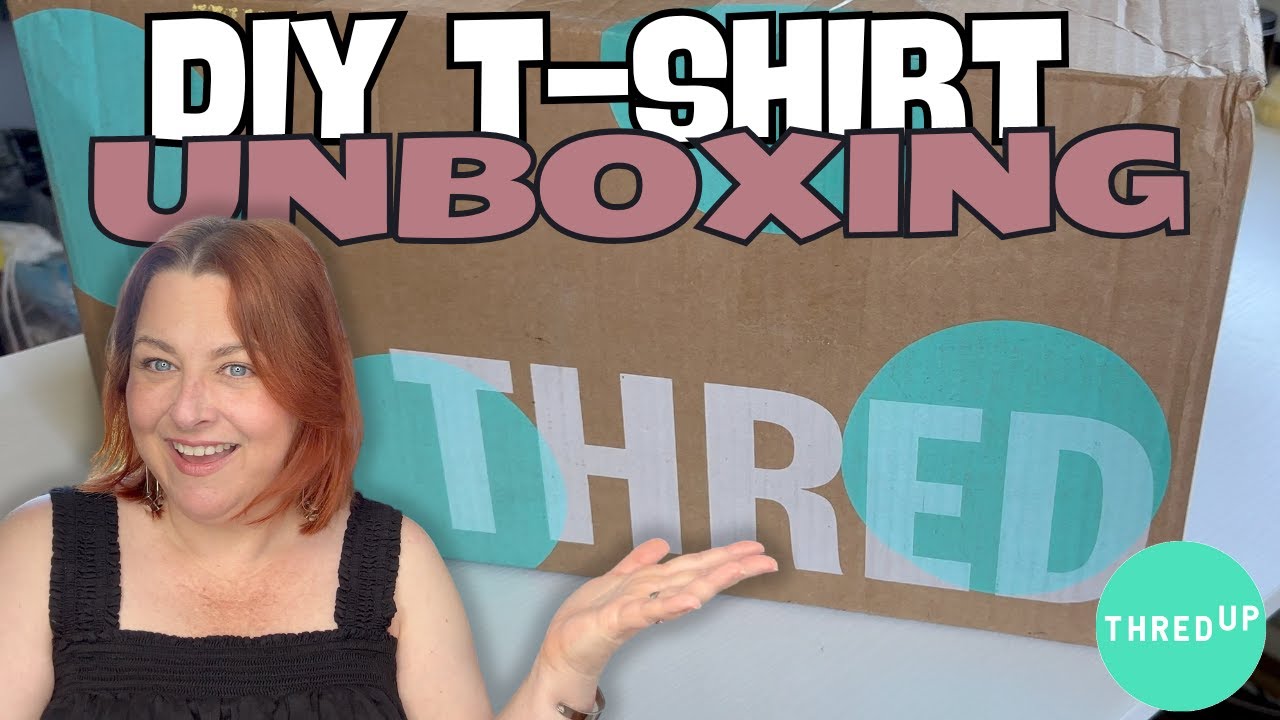 ThredUP Rescue Unboxing | DIY T-Shirt Mystery Box | Bummer! I Was Shorted a Dozen Tees | Reseller