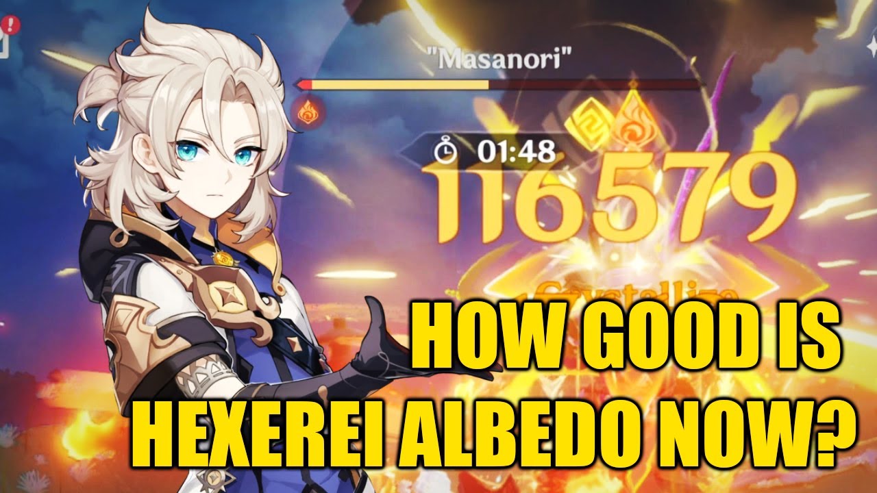 C2 Albedo Hexerei Buff Showcase!
