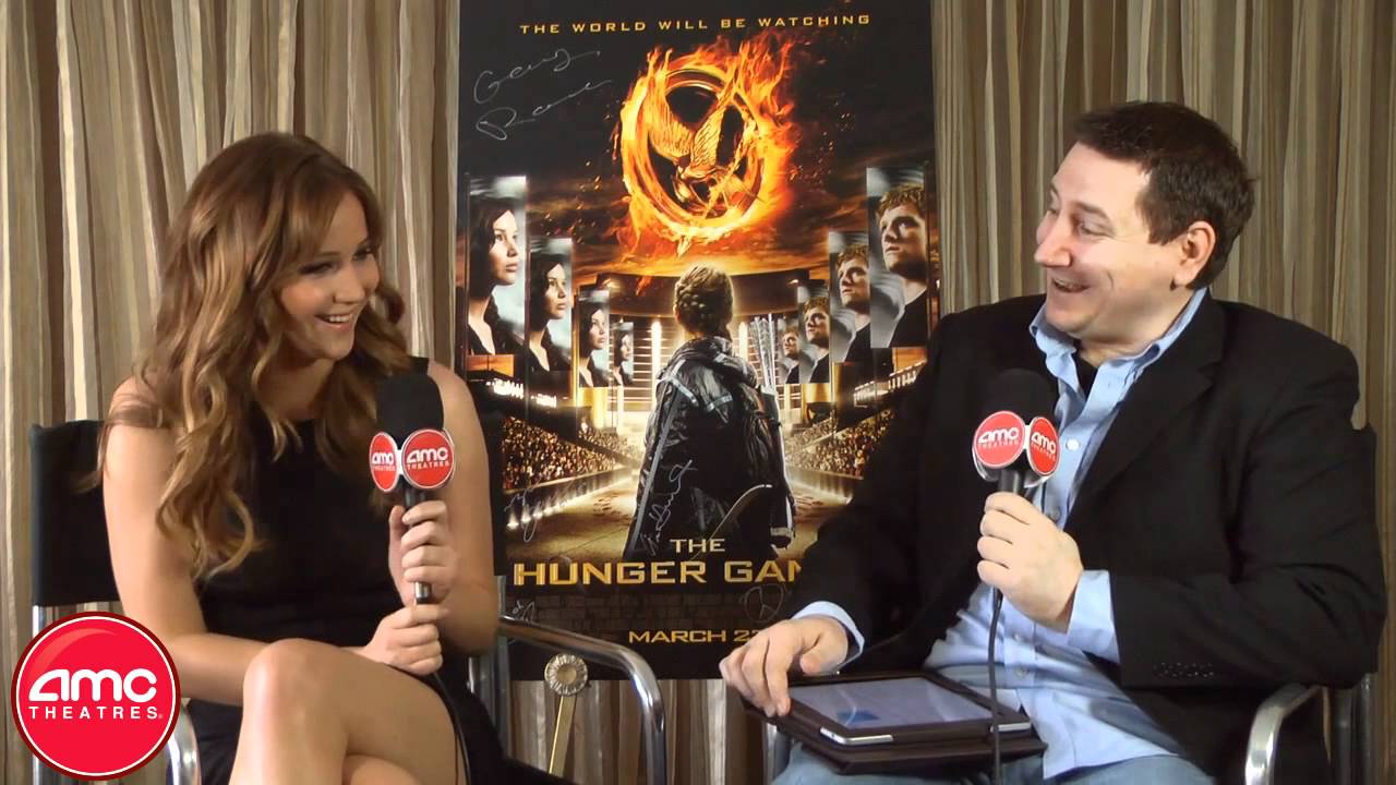 Hunger Games Star Jennifer Lawrence (Katniss Everdeen) Talks With AMC