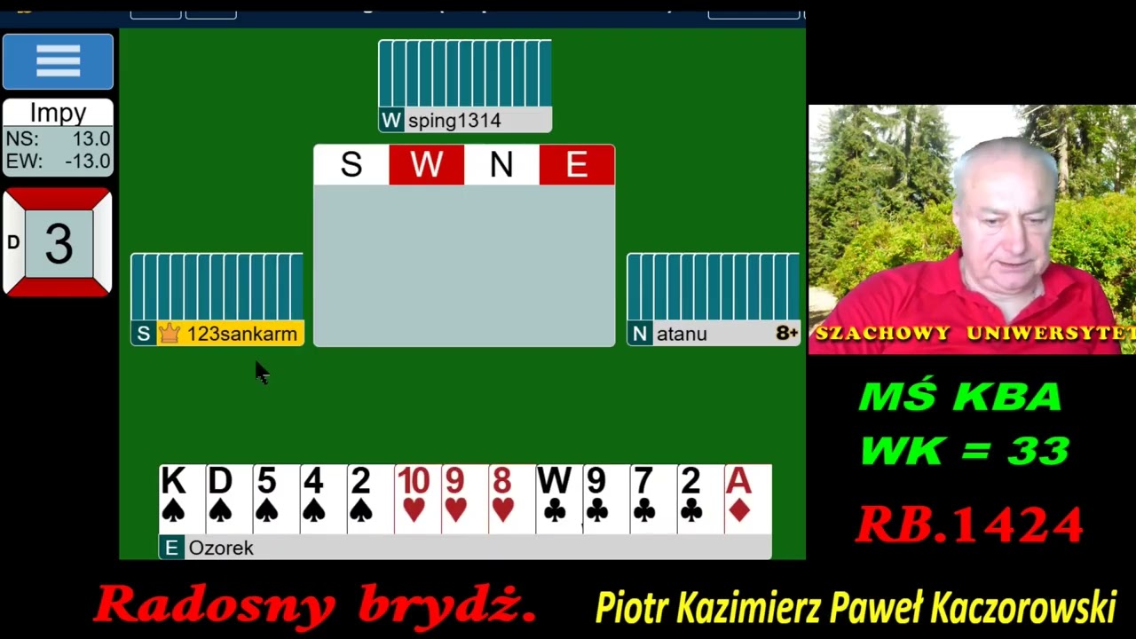 Radosny Brydż RB.2930
