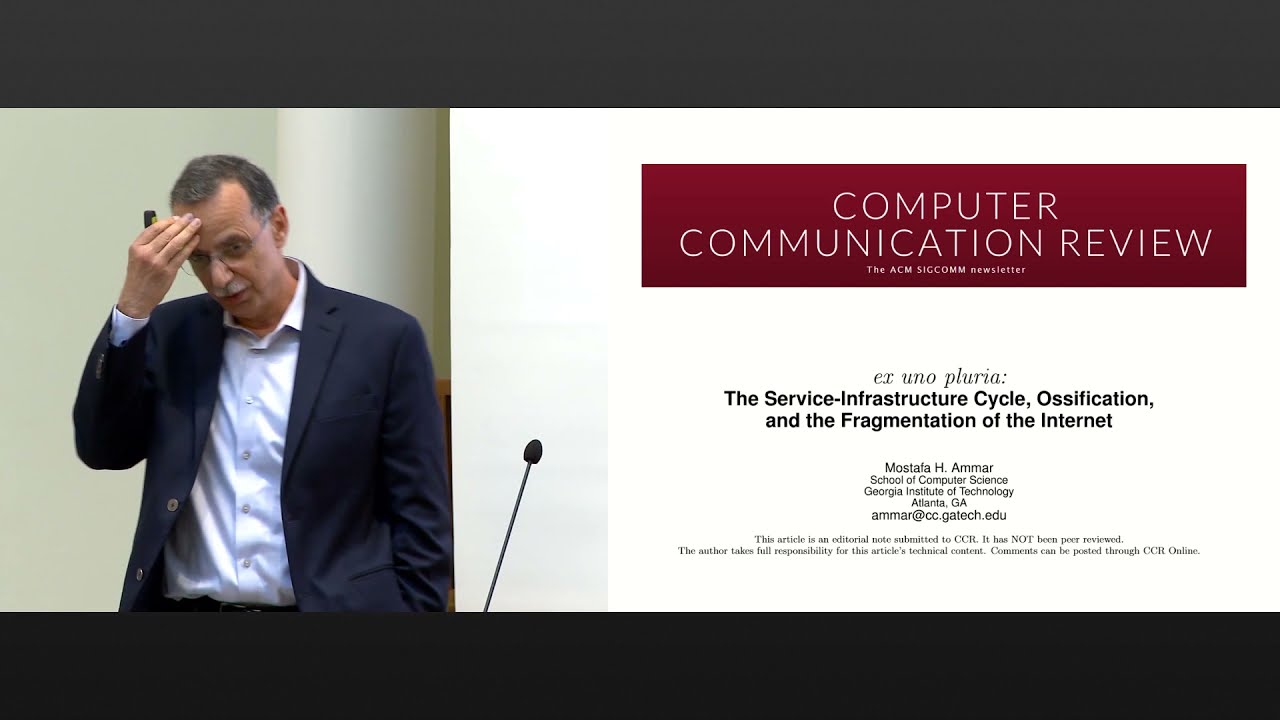 Mostafa Ammar: The Time-Traveling Networking Researcher