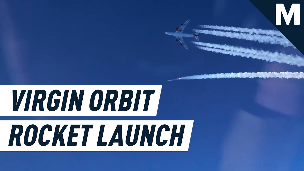 Virgin Orbit Air-Launch Rocket from Soaring 747 | Mashable