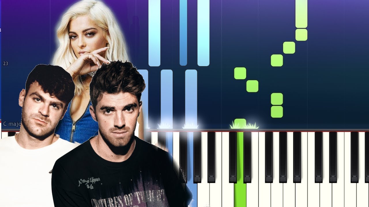 The Chainsmokers, Bebe Rexha - Call You Mine (Piano Tutorial)