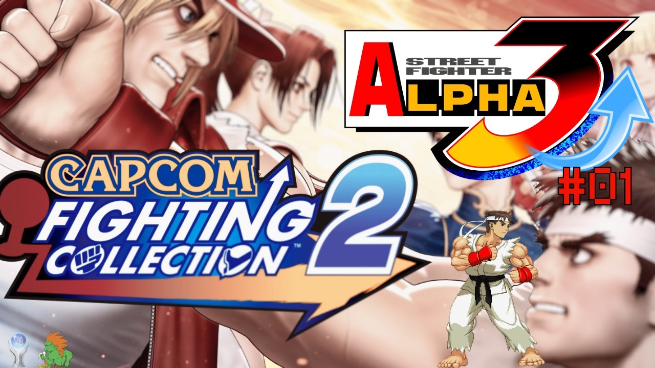 🔴LIVE: Capcom Fighting Collection 2 - Street Fighter Alpha 3 Uper