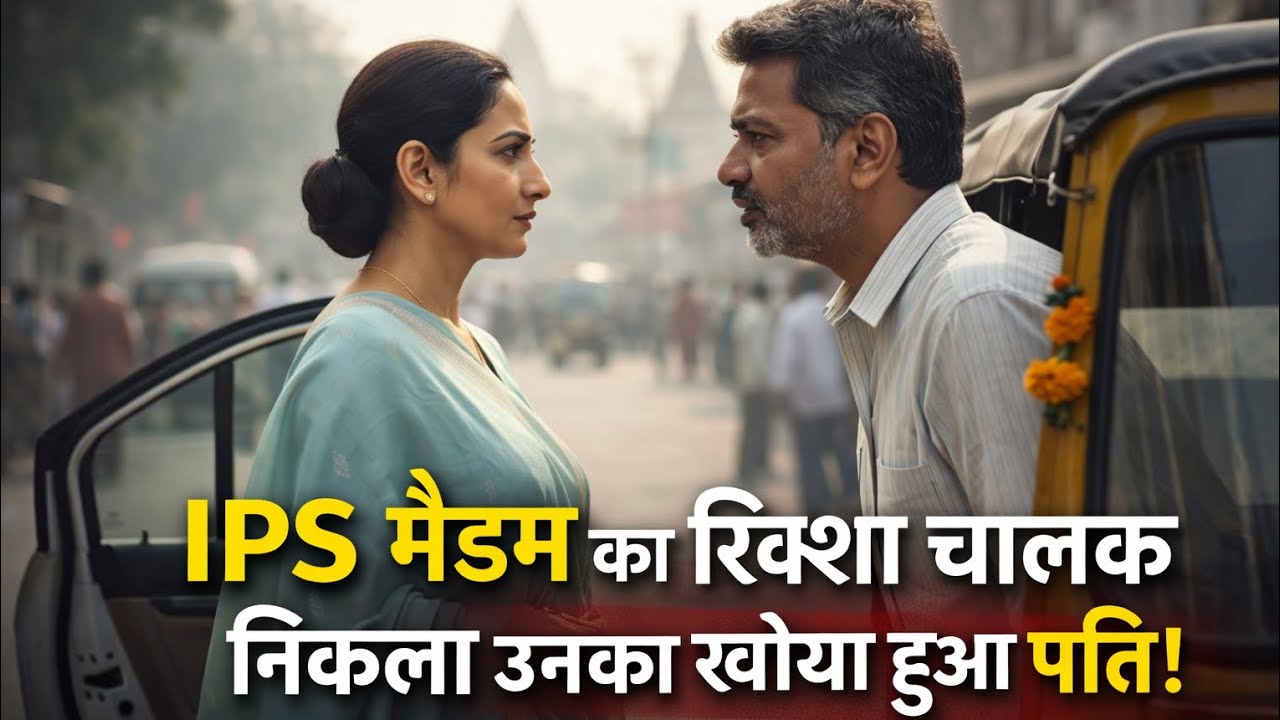 IPS मैडम जिस रिक्शे पर बैठी, वही निकला उसका खोया हुआ पति | Banaras Emotional Story #kahani #kahaniya