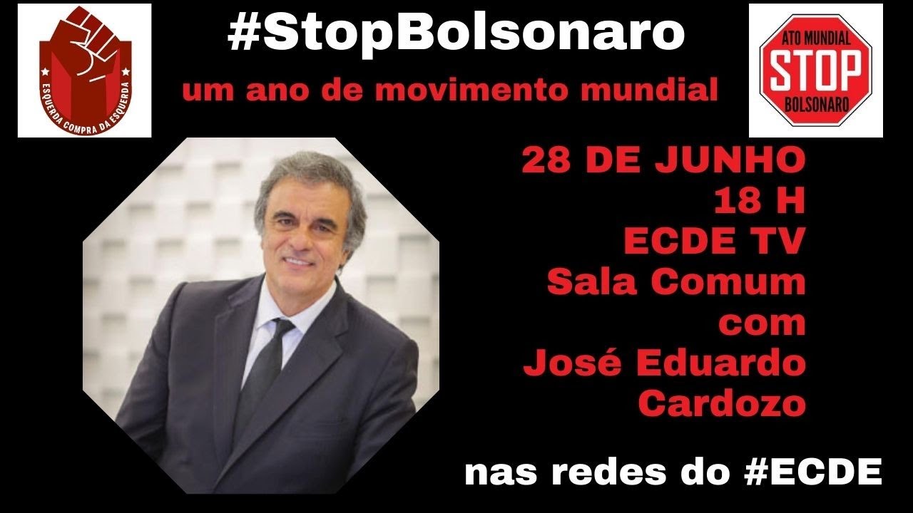 Sala Comum com Jos&eacute; Eduardo Cardozo