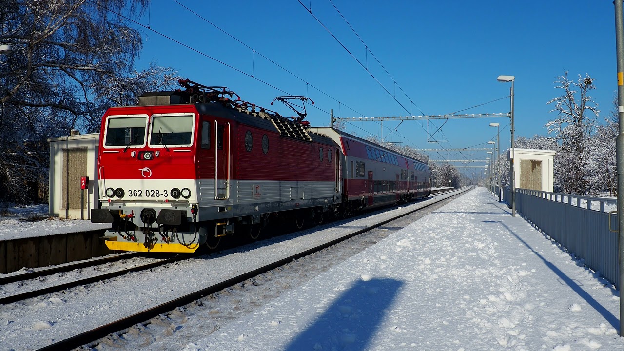 Železničná zastávka Devínske jazero 10.12.2021