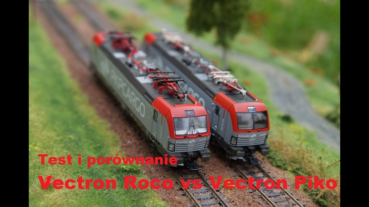 Nowość!!! Vectron od Roco i porównanie z Vectronem Piko