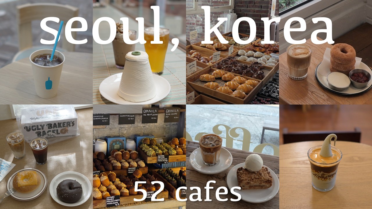 【保存版】ソウルカフェ52選！2025年最新韓国vlog