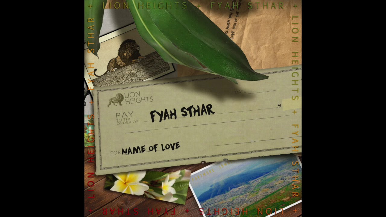 Fyah Sthar - Name Of Love (Official Audio)