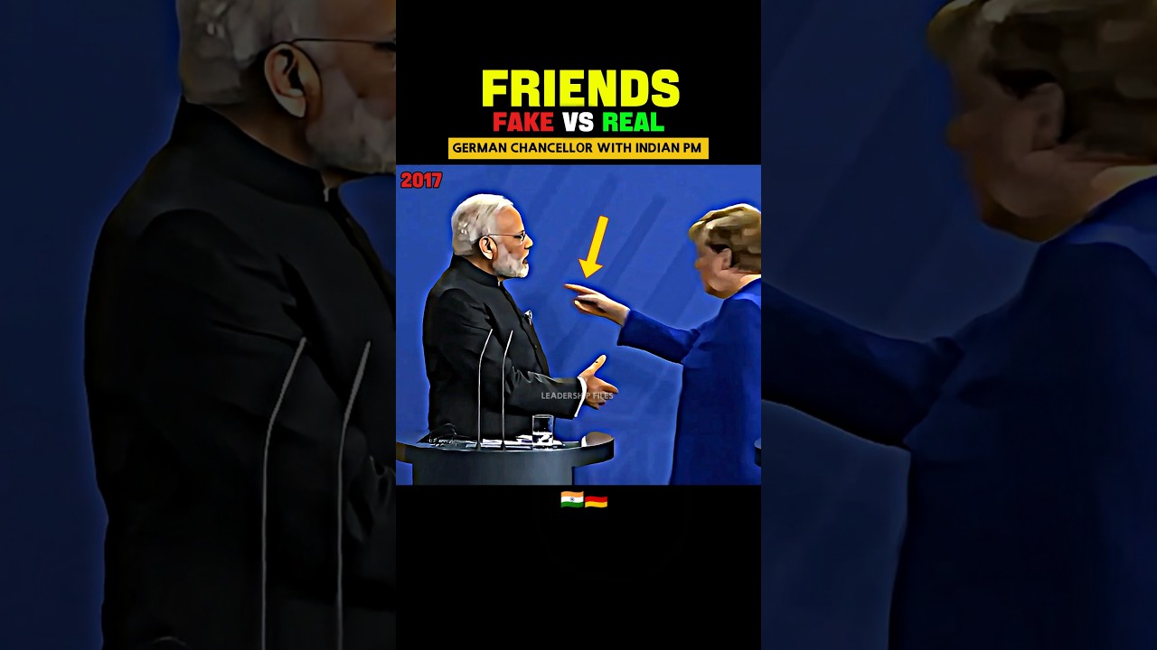 Merkel no handshake vs Putin Modi Xi meet #shorts #putin #modi