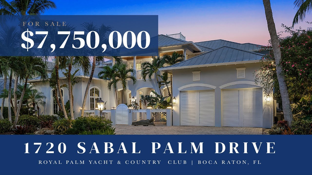 Gorgeous $7.75M Golf Course Estate Tour!