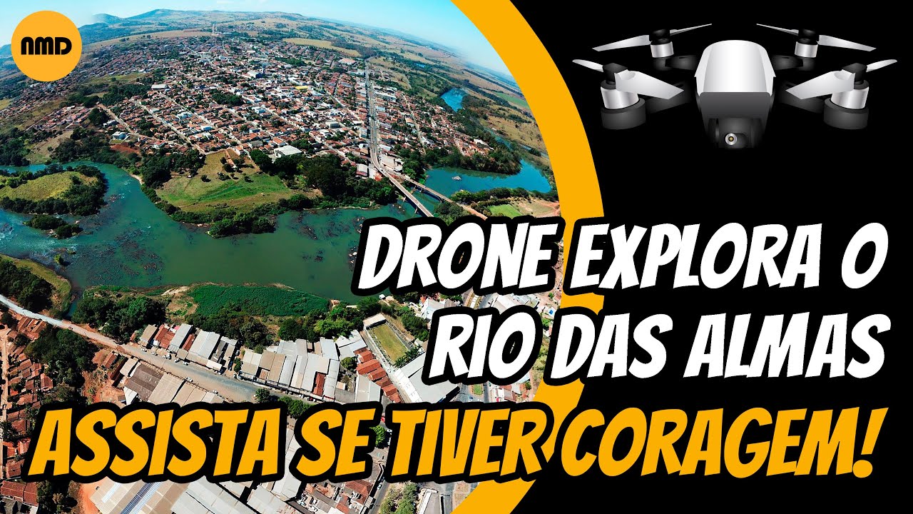 🟠 O Drone quase caiu no RIO DAS ALMAS 😱💦 👉 Nos Mínimos Detalhes