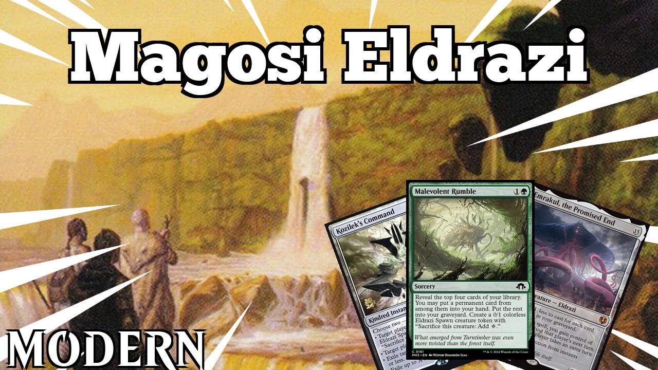 FINALLY Got the Magosi Combo to WORK! | Magosi Eldrazi | Modern | MTGO