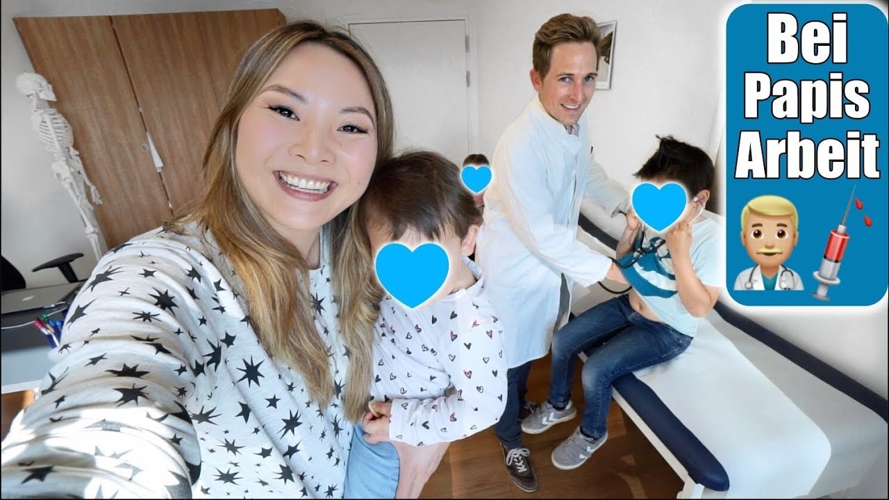 Wir besuchen Justus bei der Arbeit 👨🏼‍⚕️ Untersuchung beim Arzt mit 3 Kindern | VLOG | Mamiseelen