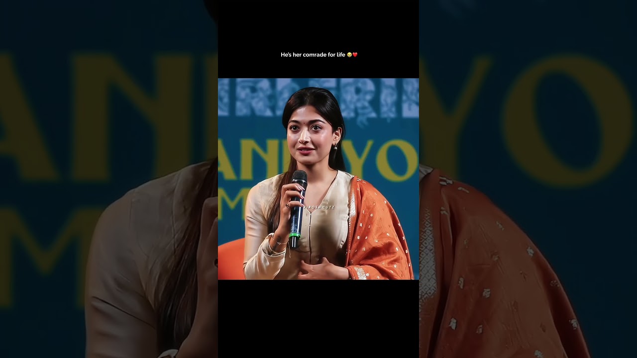 A partner like Vijay 😭💗 #rashmikamandanna #love #vijaydeverakonda #wedding #bollywood #virosh