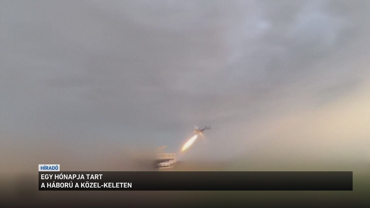 Egy h&oacute;napja kezdőd&ouml;tt a h&aacute;bor&uacute; a K&ouml;zel Keleten