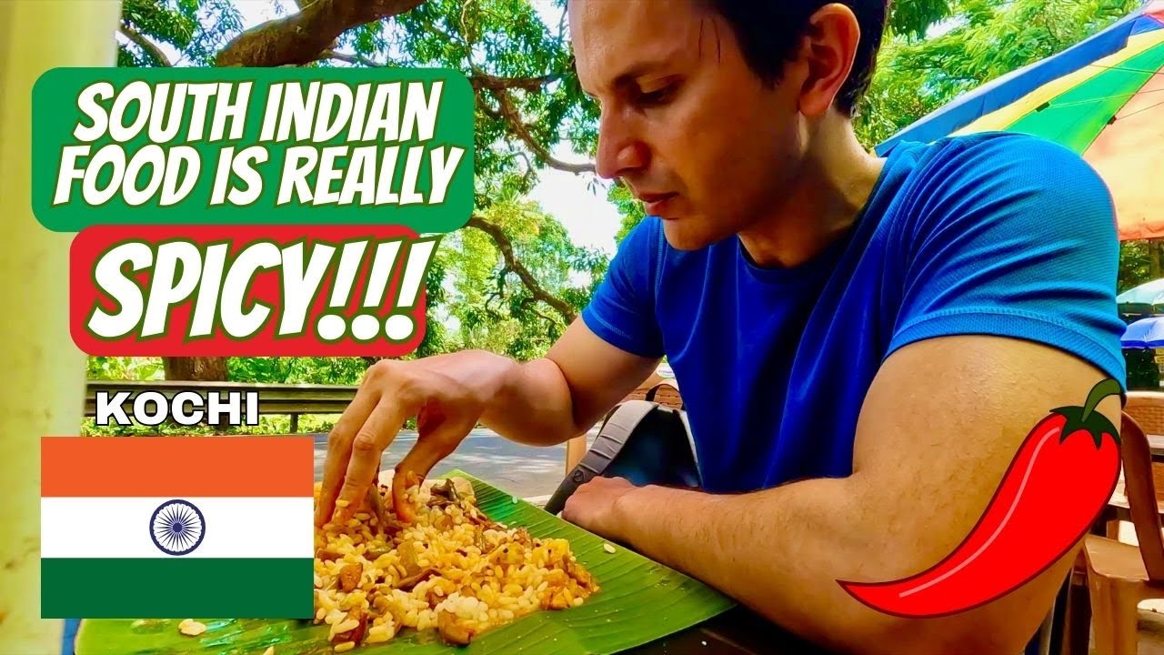 🇮🇳 INDIA | Roadtrip To Athirapally was EXTREMLY SPICY KERALAN FOOD (കേരളം)!